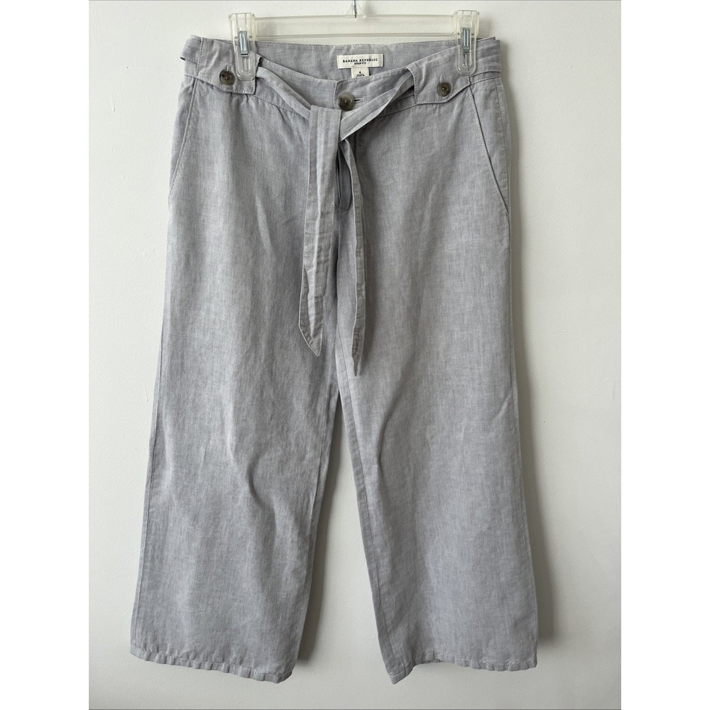 Women's Linen Blend Wide Leg Pants 4 Coastal Resort Minimalist Quiet Luxury